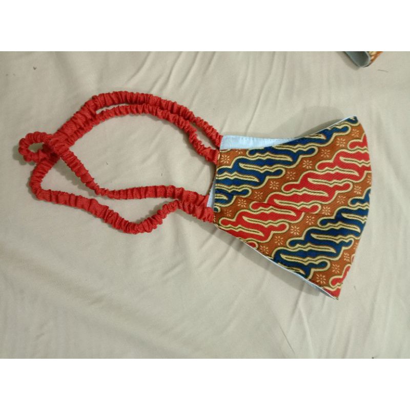 masker serut batik 2lapis (scuba)