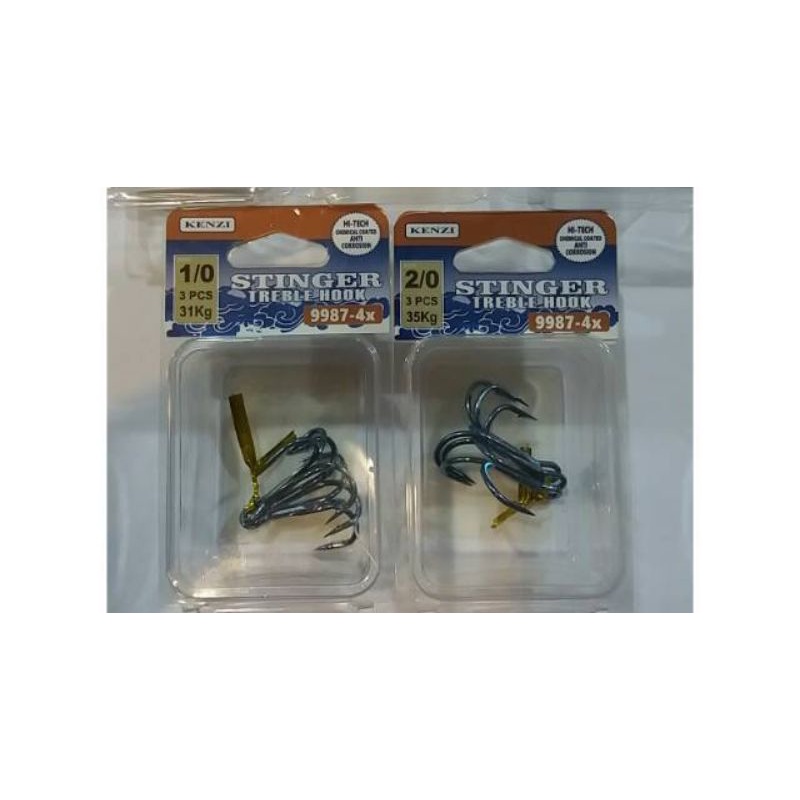 TREBLE HOOK KENZI STINGER 9987 (4X STRONG)