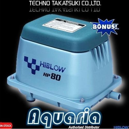 TECHNO TAKATSUKI HP-80 HIBLOW HIGH PERFORMANCE AIR PUMP BLOWER DFHFG6954