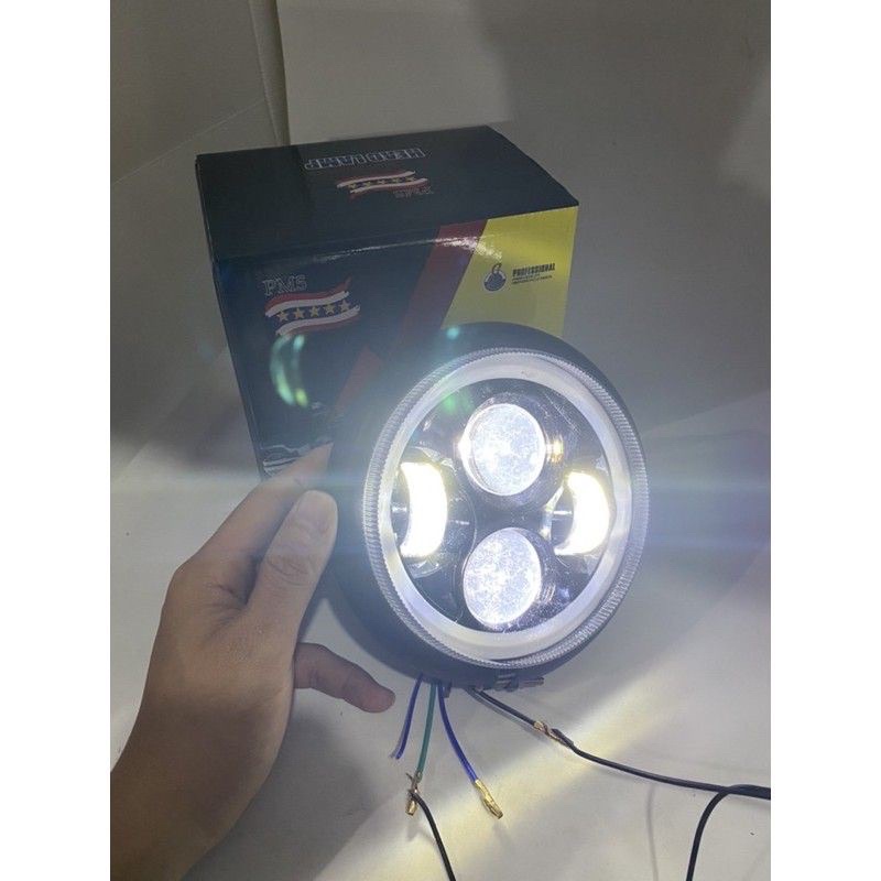 REFLEKTOR HEADLAMP LAMPU DEPAN DAYMAKER ANGEL DAYMAKER ALIS BLUE HEADLAMP 5.75 INC LAMPU DAYMAKER