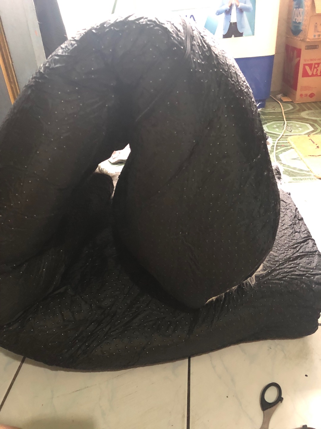 Paket Pembuatan Karpet - 100x150 Cm Tambah Pasang Isian Busa Tebal 3 Cm Dan Antislip