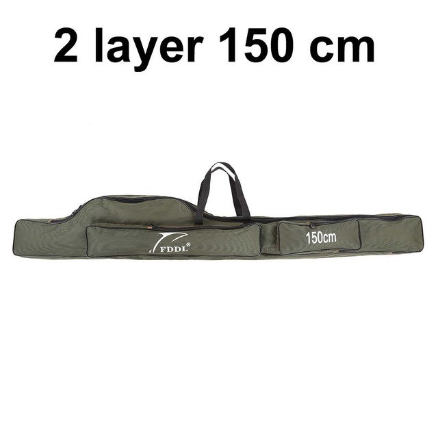 tas joran pancing 120cm 150cm 2 layers tas pancing murah tas mancing pancing anti air tas mancing pinggang