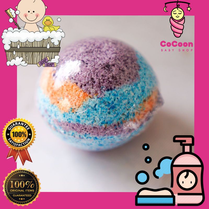 Bath Bomb Galaxy / Bathbomb Bubble Bath Booms Busa Mandi