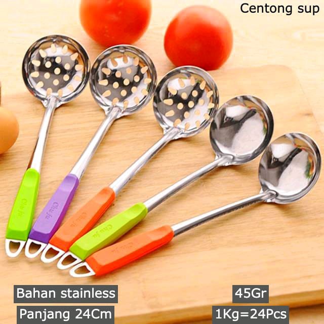 SENDOK SUP CENTONG /SENDOK SAYUR CENTONG STAINLESS MURAH