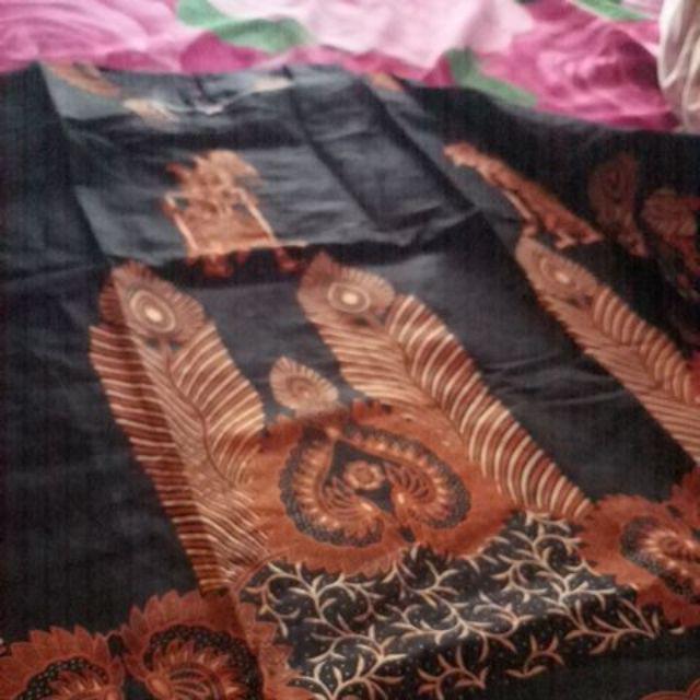 Maura Atasan Batik Motif Wayang Kembar Terviral Di Shopee -  Sania Ruffle Batik Ori Ndoro Jowi Dnt