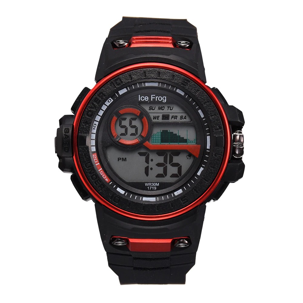 Grosir 2018 New Super Slim Digital Watch Men Waterproof 3ATM Men's Watches Ultra Thin Military