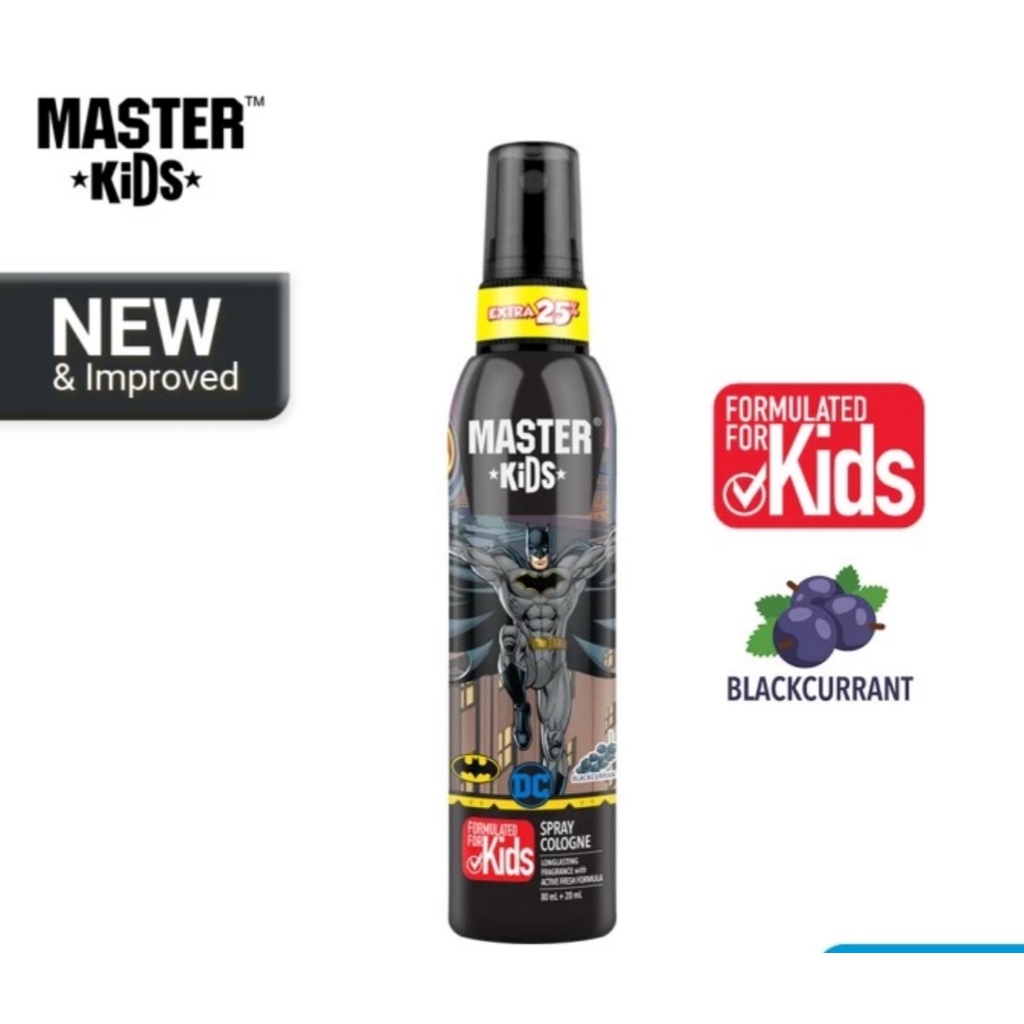 Master Kids Spray Cologne Batman Botol 100ml