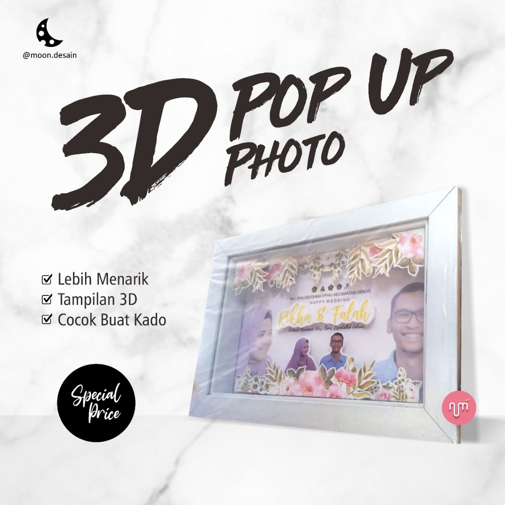 Pop Up 3D Custom