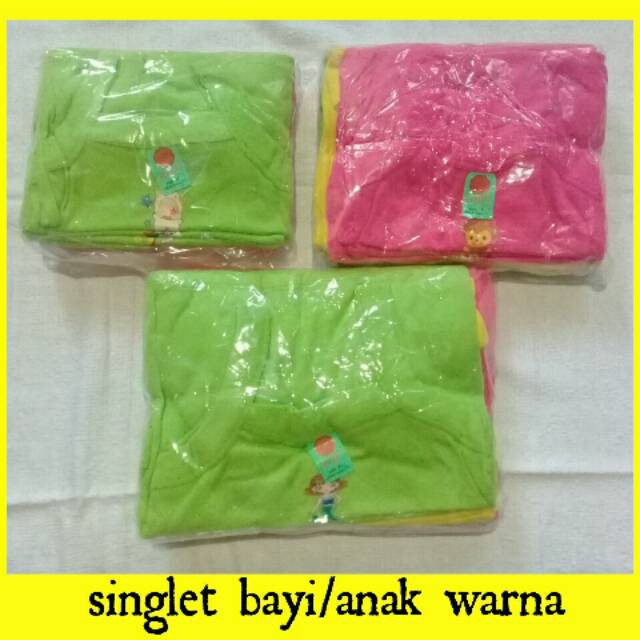 KAOS DALAM ANAK SINGLET BABY CEWEK M-L-XL-XXL