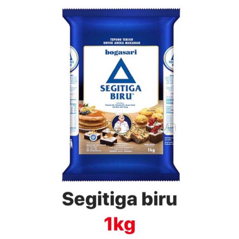 

Tepung Terigu Segitiga Biru 1 kg
