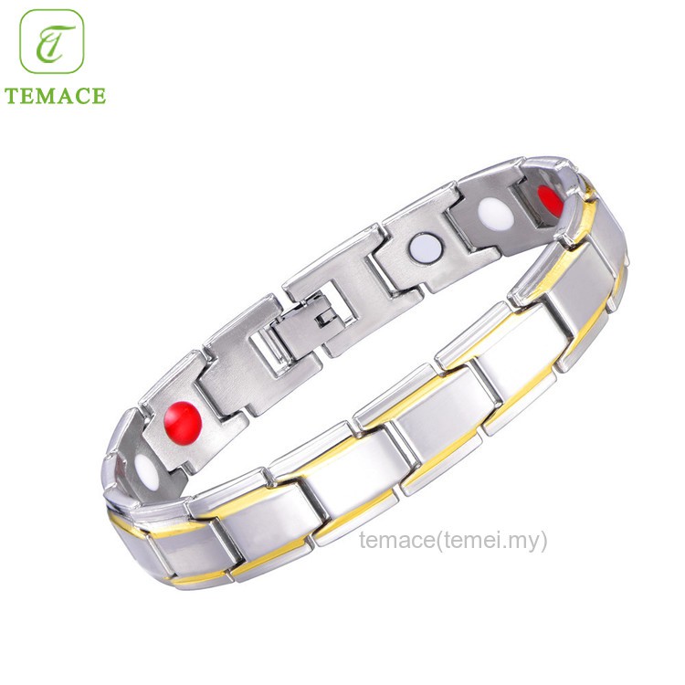 GELANG PRIA TITANIUM MODEL RANTAI SIMPEL KEREN