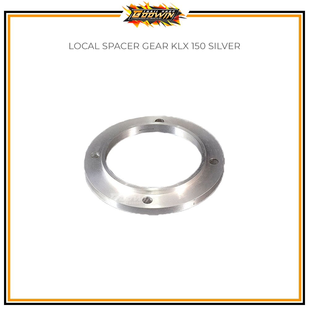 Spacer Gear Local KLX 150 / CRF 150L Hitam Silver