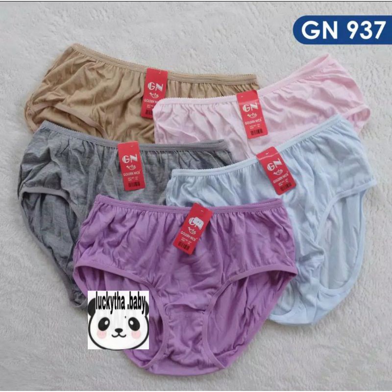 6pcs celana dalam golden nick 937 / celana dalam wanita dewasa / celana GN