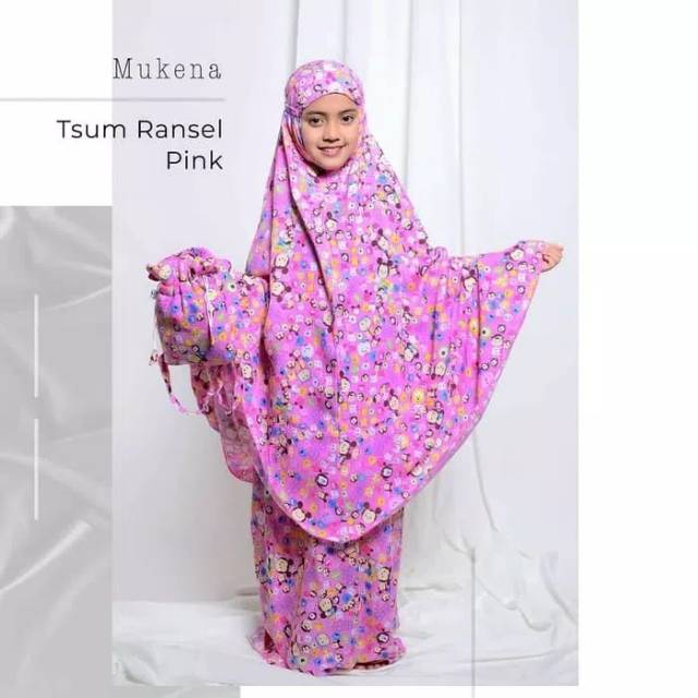 MUKENA ANAK KATUN RAYON TSUM (Ukuran 5-11 Tahun) | MUKENA BALI MURAH | MUKENA KARKATER | MUKENA ADEM