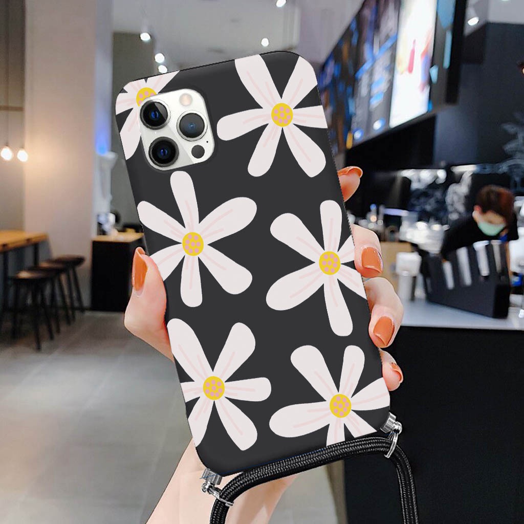 (ST 05)Softcase + Tali For All Type Handphone | Realme c11 2021- Oppo a16 - A54 - Redmi note 8 - Viv