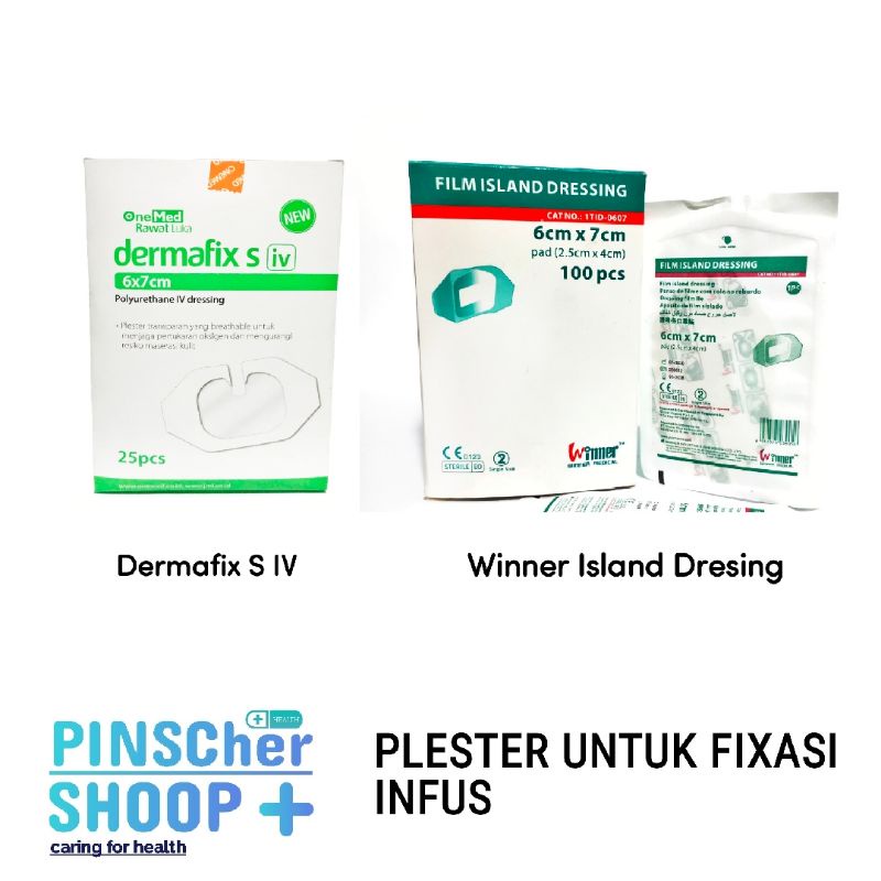 PLESTER IV UNTUK FIXASI INFUS SATUAN