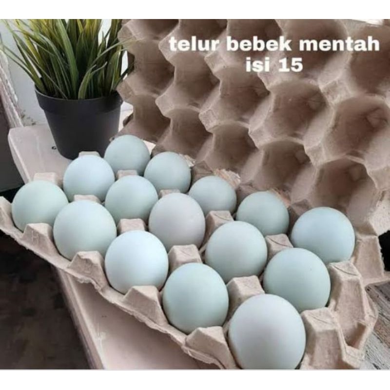 

Telur bebek tawar Mentah