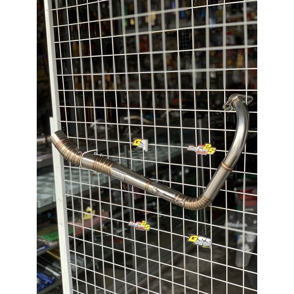 leher klx kolong bawah original gss racing muffler