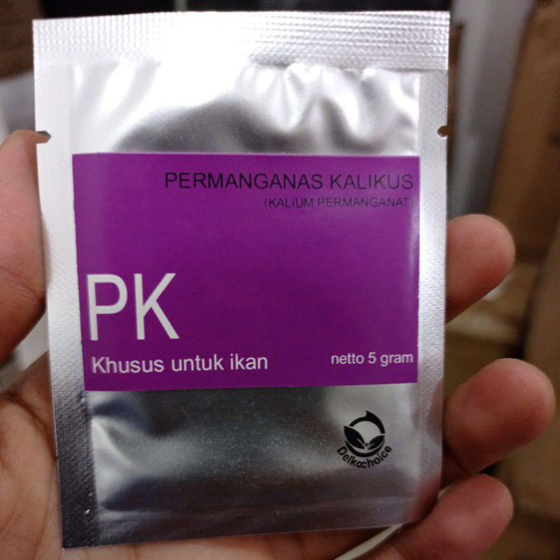 PK Obat Khusus Ikan Permanganas Kalikus Kalium Permanganat Original 5gr