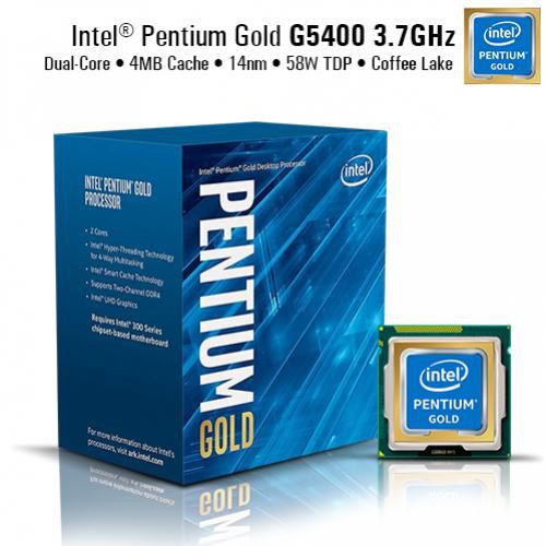 PROCESSOR INTEL PENTIUM G5400 3.70 GHZ (LGA 1151) WITH BOX PROSESOR