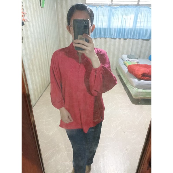 Blouse colour fushia