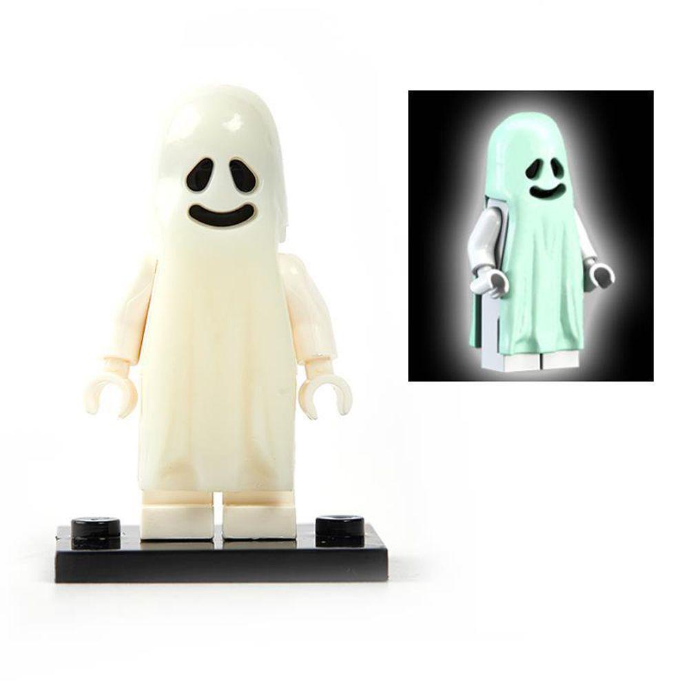 Mxbeauty Smiling &amp; Crying Ghost Model 1PC Mainan Anak Anak Single Horror Batu Bata Kecil Mainan Action Figure