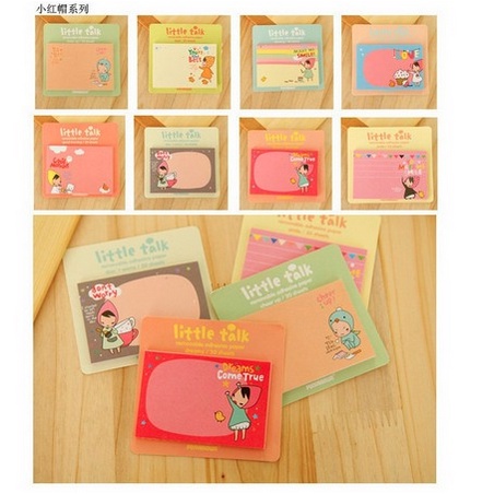 MEMO KARAKTER LUCU & UNIK NOTEBOOK CATATAN MEMO KARAKTER-MEMO LITTLE TALK