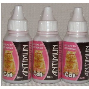 ANTIMUN CAT - OBAT ANTI MUNTAH KUCING