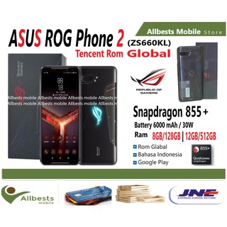 Asus ROG Phone II 8GB/128GB - ZS660KL - Garansi Resmi