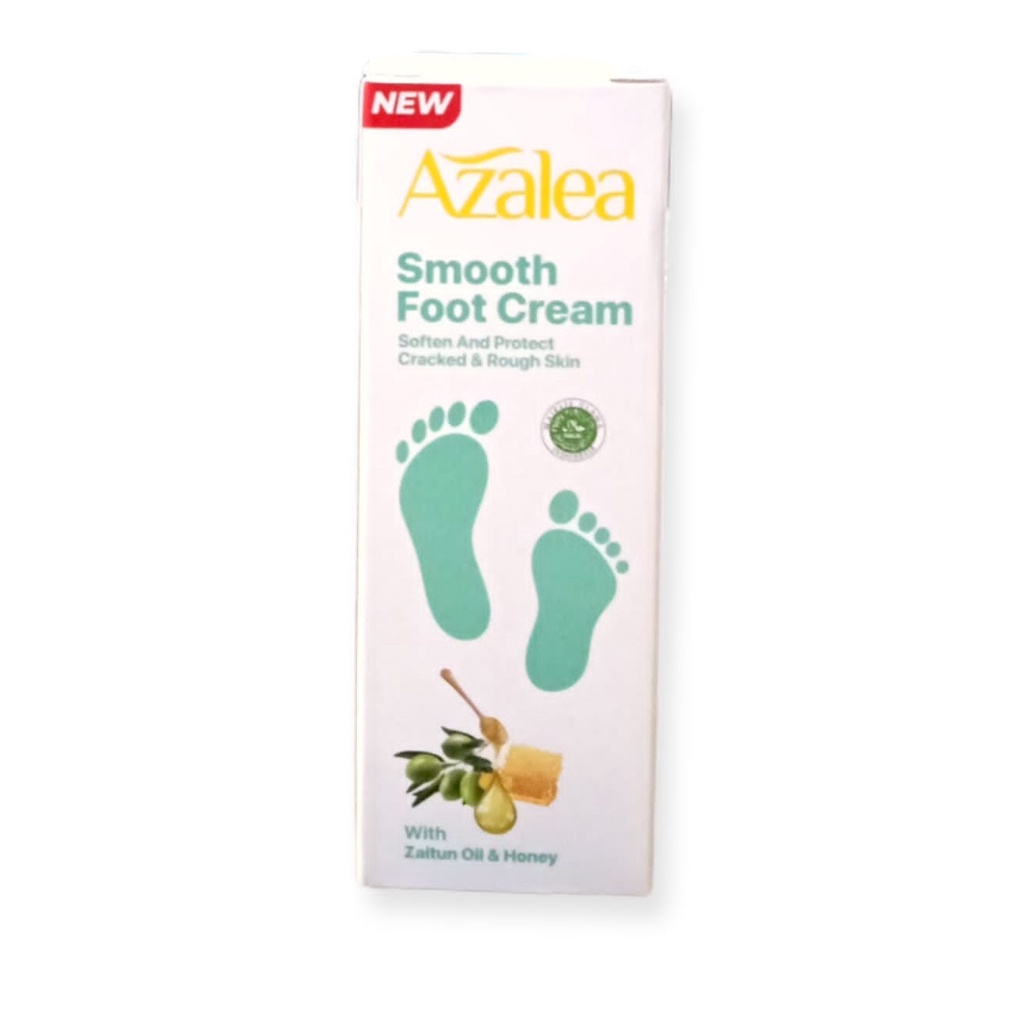 Azalea Smooth Foot Cream Soften And Protect Creacked &amp; Rough Skin - 35 gr