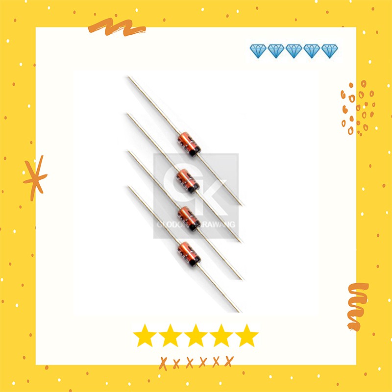 Dioda Germanium IN4148 1N4148 per 4