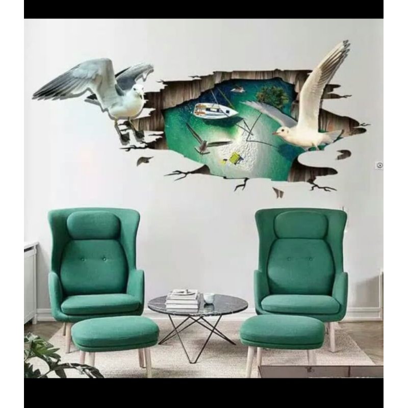 WALL STICKER 3D EAGLLE