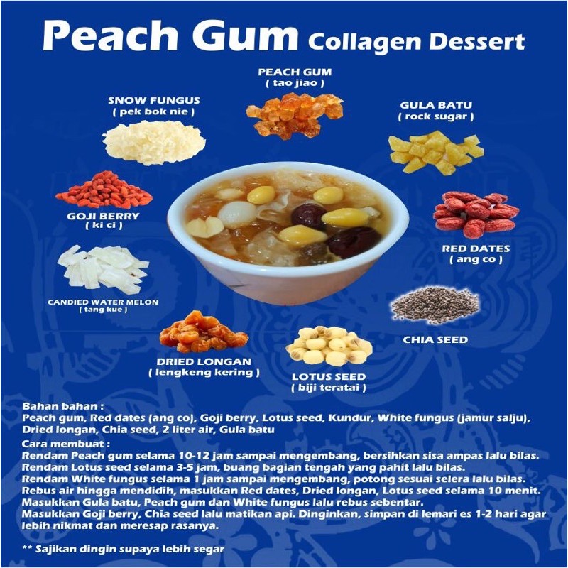 PAKET PEACH GUM DESSERT