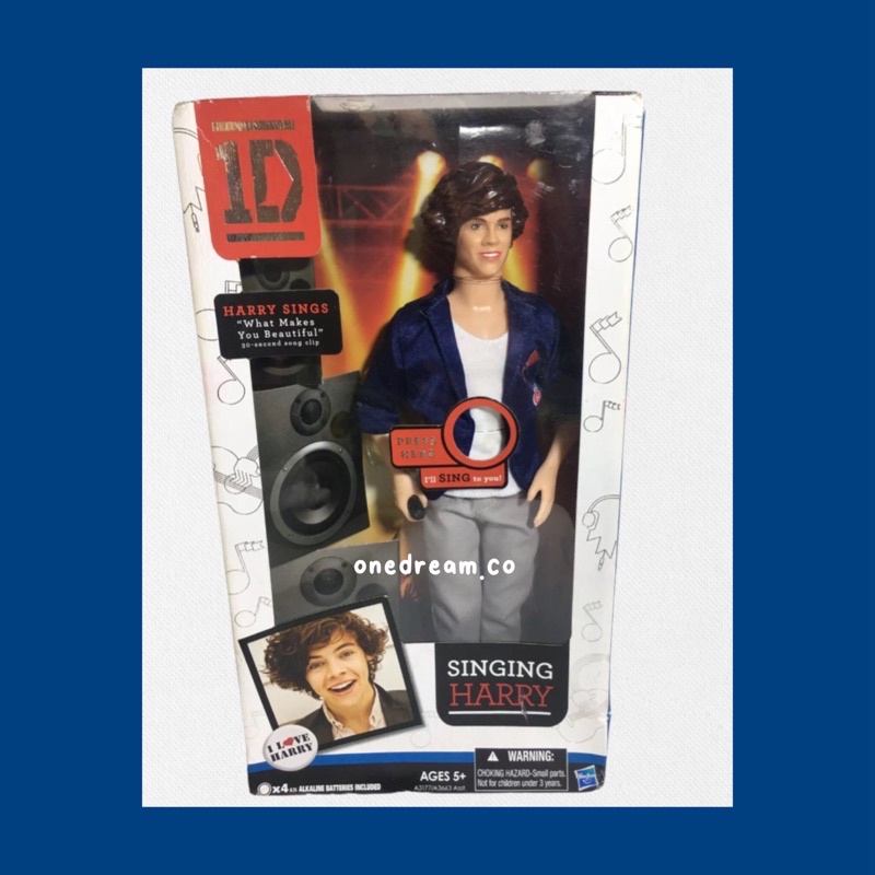 DOLL ONE DIRECTION HARRY STYLES