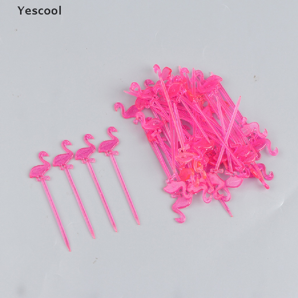 Yescool 50 Pcs Tusuk Gigi Buahsayurbento Mini Aneka Model Untuk Anak