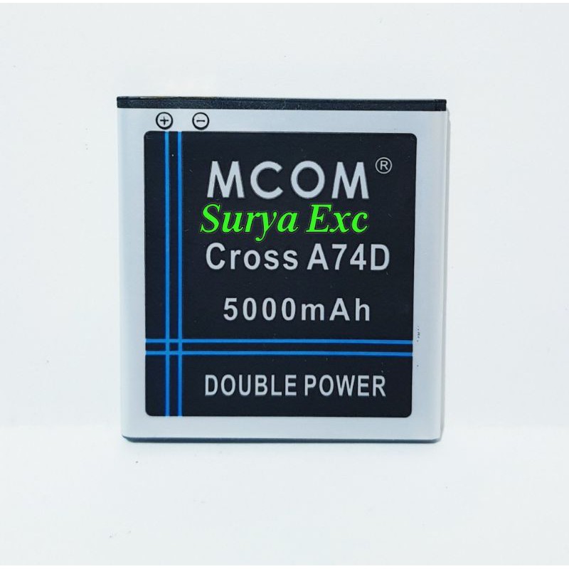 Baterai Evercoss / Cross A74D / A74A / A74G / A54C Double IC Protection