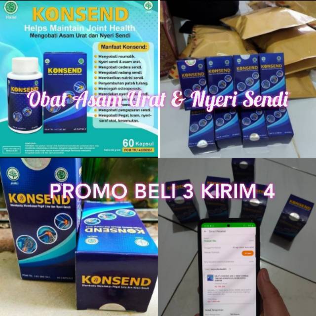 Konsend Obat Sendi Dan Asam Urat  ORIGINAL