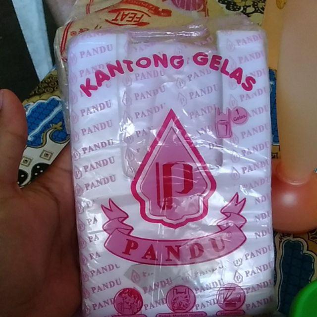 Kantong Plastik Kresek Untuk 1 Gelas Bubble Drink