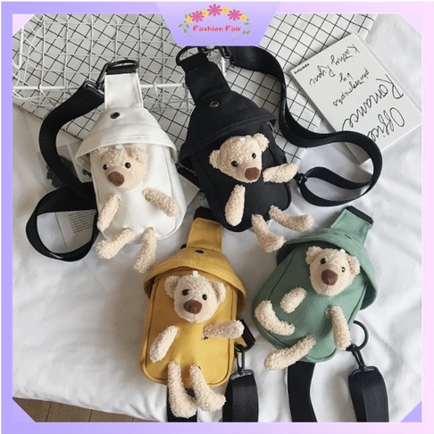 Fashion Fair - Waist Bag Boneka T5090 / Tas Pinggang Boneka Lucu / Tas Selempang Boneka Import