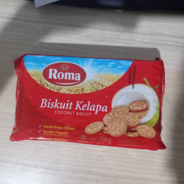 

Roma Biskuit kelapa (coconut biscuit)
