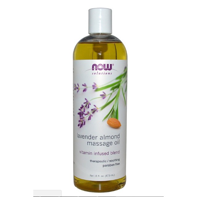 Jual Lavender Almond Massage Oil, 16 fl oz (473 ml) Shopee Indonesia