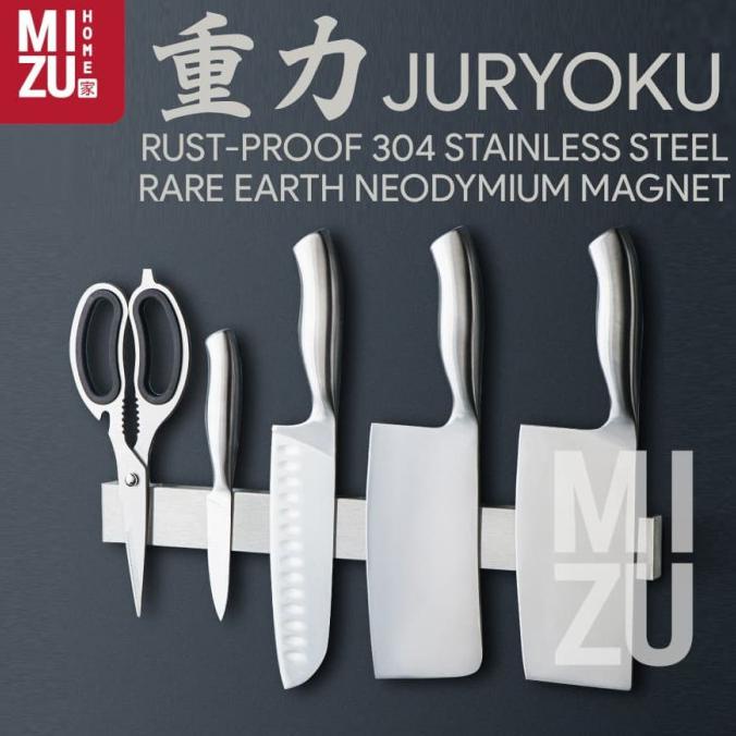 

JURYOKU MAGNETIC KNIFE HOLDER 3M STICKER PEMEGANG PISAU MAGNET TEMPEL - 50CM [KODE 1KODE 3KODE