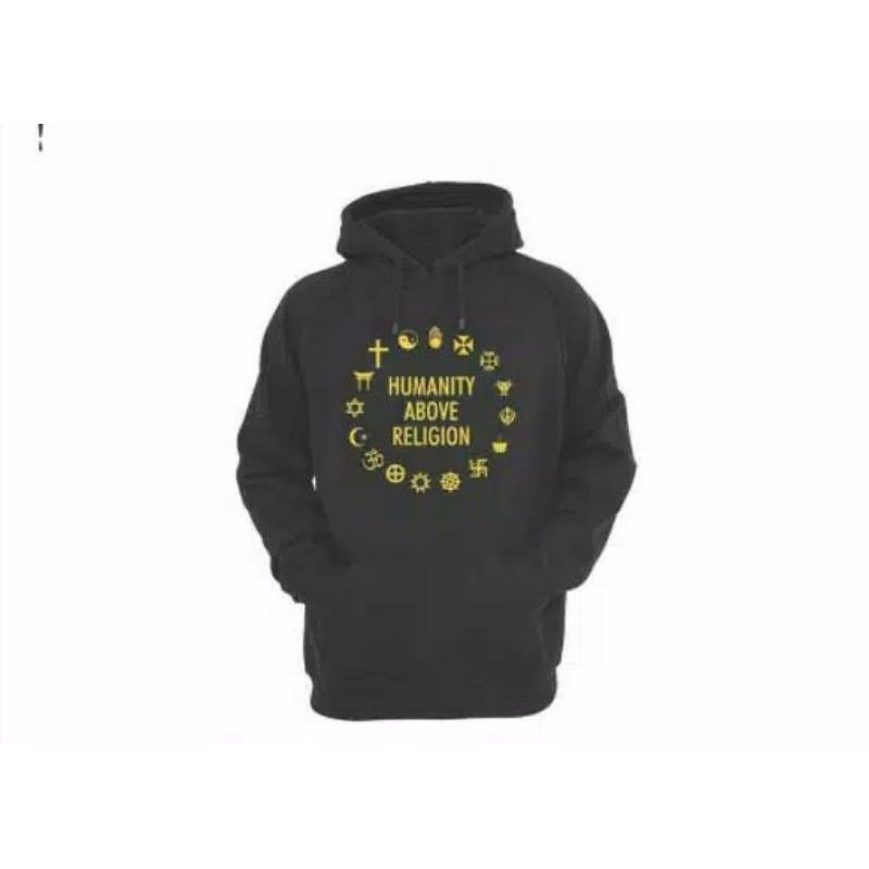 Jaket Hoodie HUMANITY ABOVE RELIGION | Hoodie Distro | Jaket Pria Wanita | Jaket Cewek Cowok