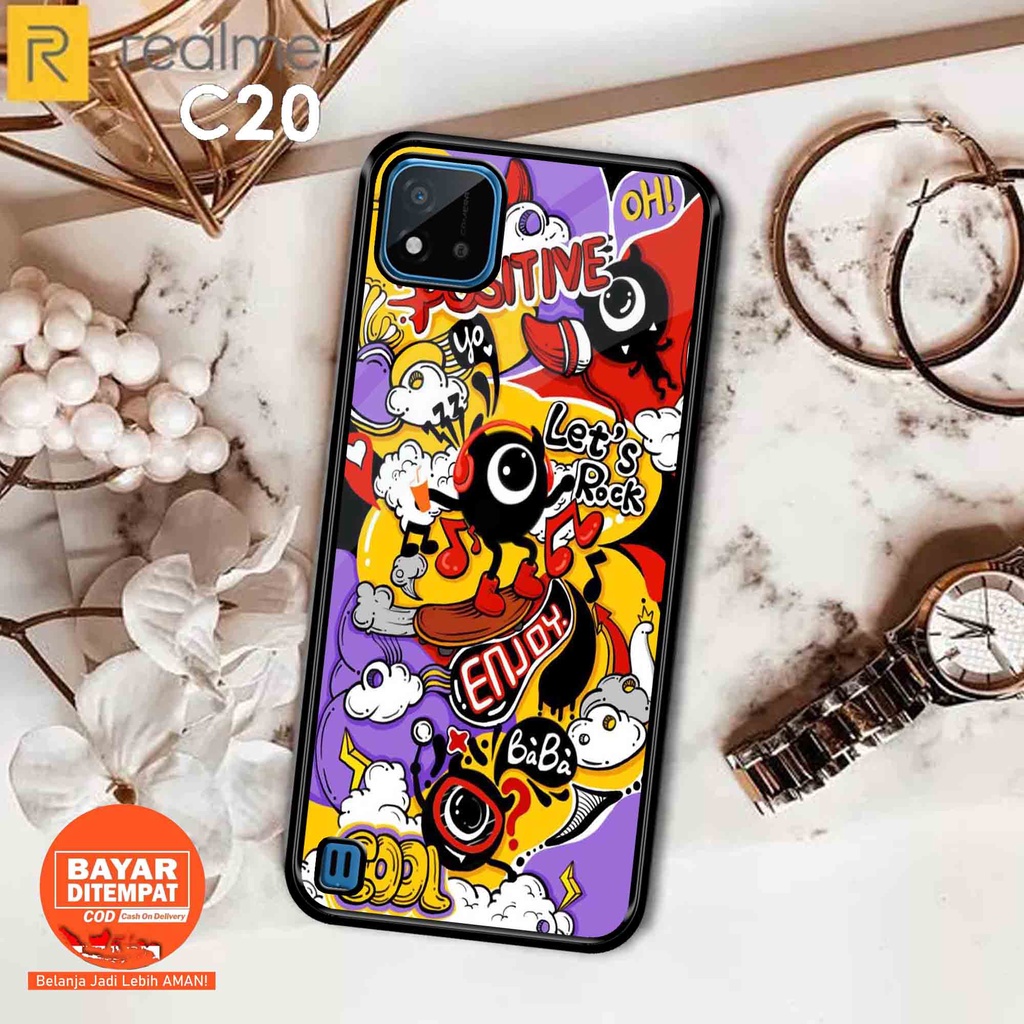 Case Realme C20 - Hardcase Realme C20  - Softcase Realme C20 - Cassing Elegant Realme C20 - Kesing M