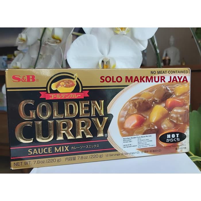

S&B GOLDEN CURRY 220 GR BLACK HITAM - HOT