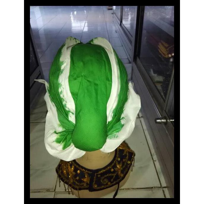 Jual Blangkon Jogja Warna Hijau Putih