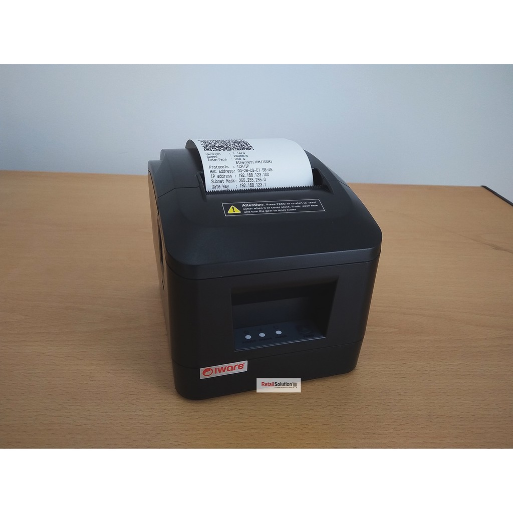 Printer Thermal Bluetooth 80mm Iware D260BT / IW D260-BT / IW-D260BT