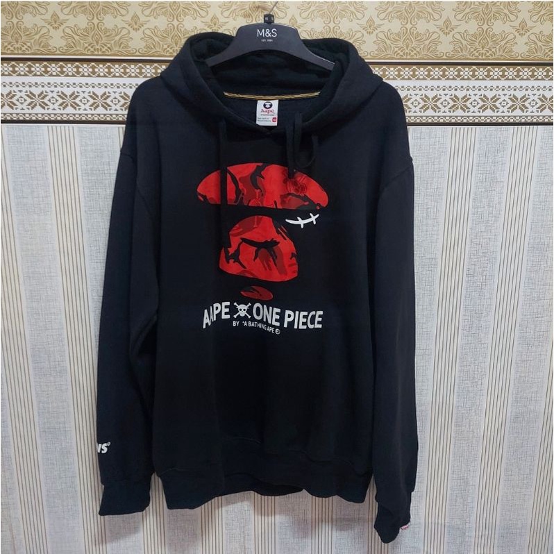 Hoodie Bape A Bathing Ape X One Piece second original