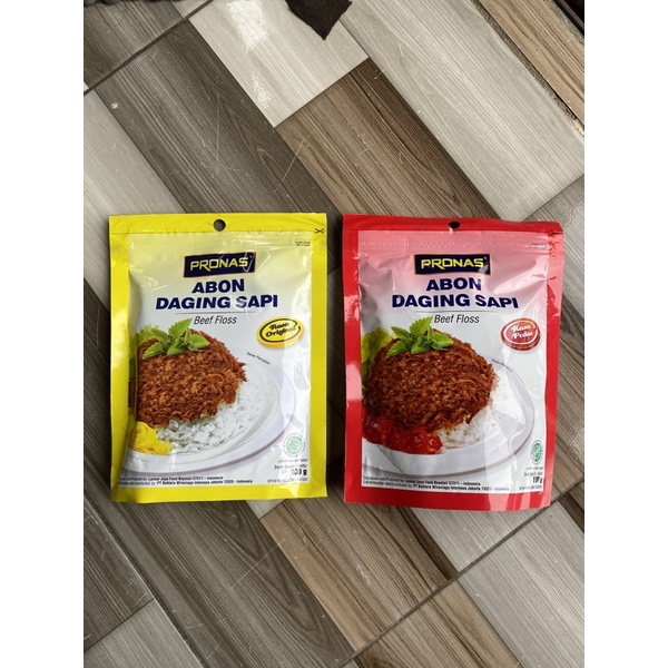 

Pronas Abon Daging sapi 100Gram / siap saji / abon daging / frozen / makan cepat/ makan enak