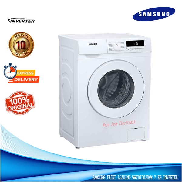 Mesin Cuci Front Loading SAMSUNG WW70T3020WW 7 KG Digital INVERTER